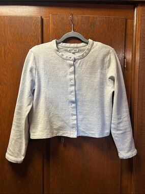 Alex Mill Coco Sport Cropped Button Cardigan